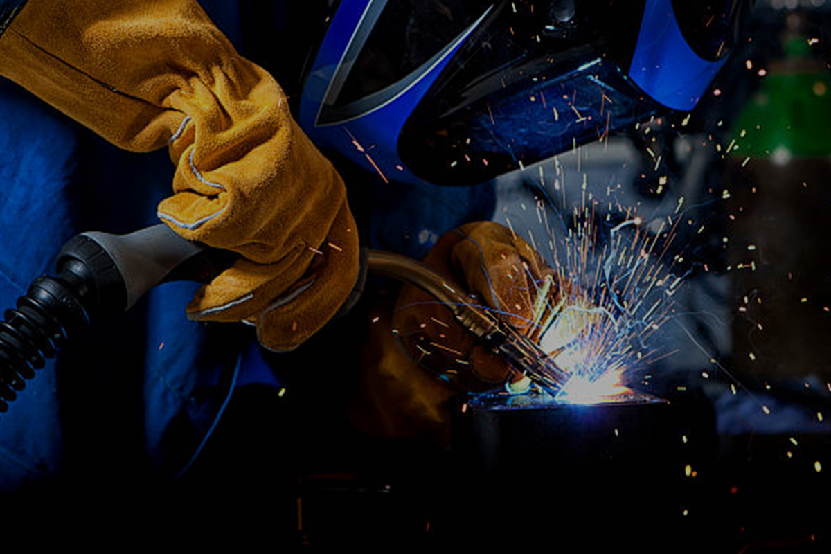 welding gloves banner