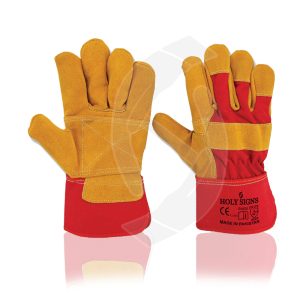 double palm gloves