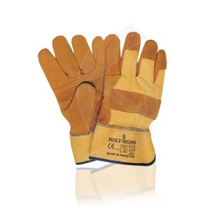 double palm gloves